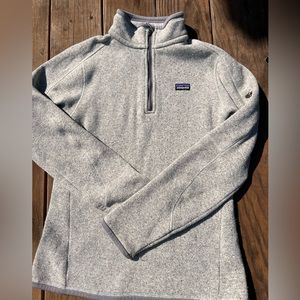 Patagonia Better Sweater 1/4 Zipper Heather Grey